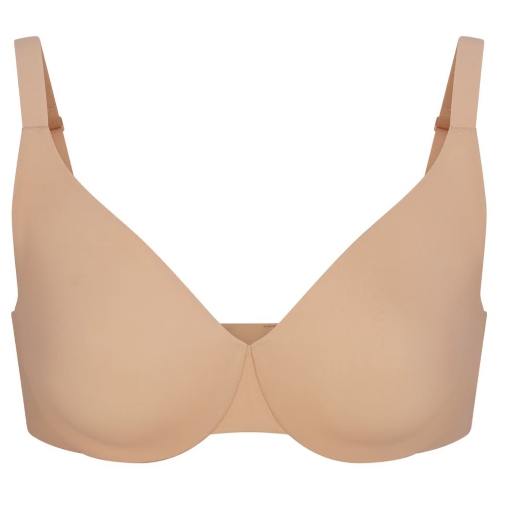 Skims Smoothing Intimates Unlined full Coverage Bra, Clay, 34D
